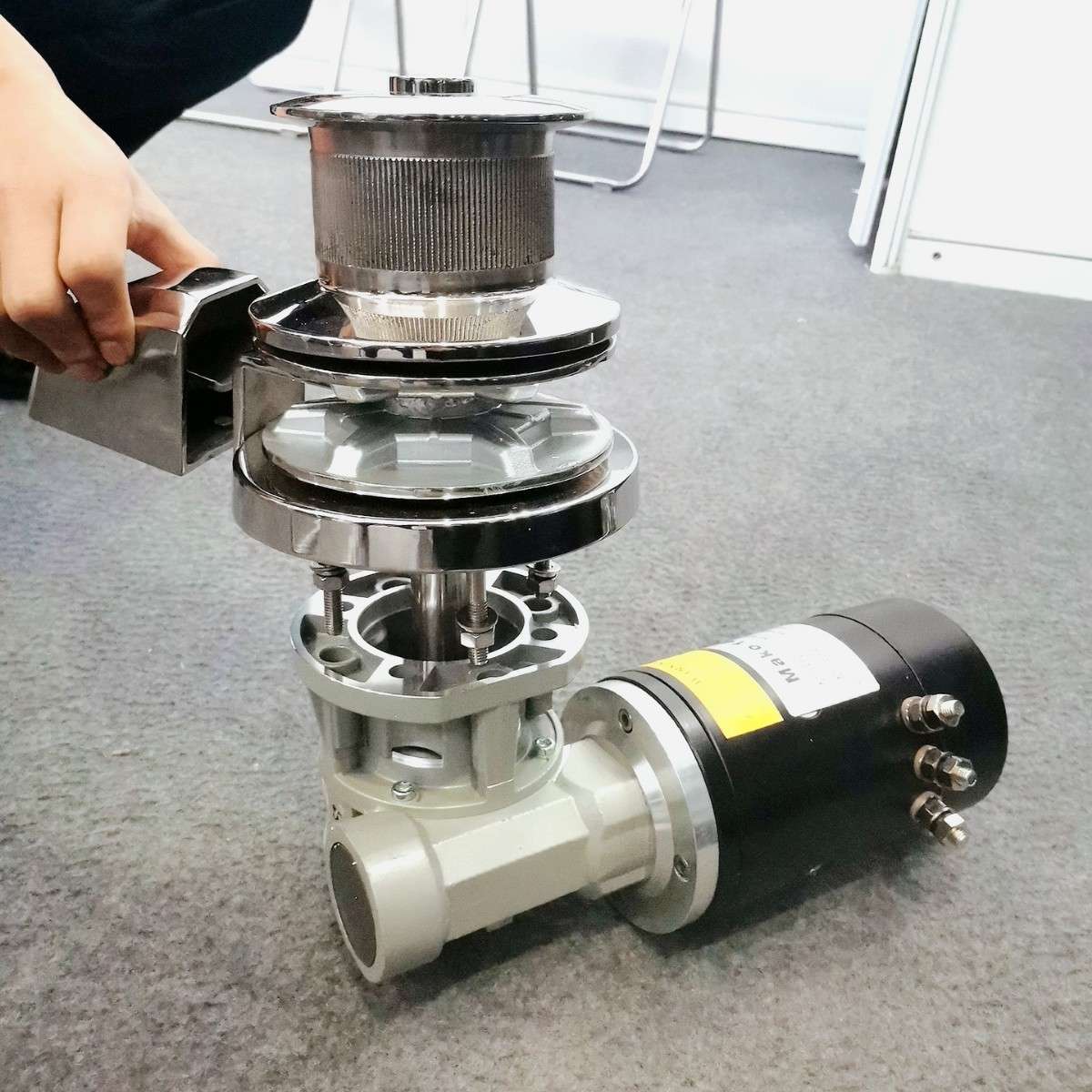 电动起锚机船舶配件立式锚机绞盘12V24V 起锚 落锚 游艇船用锚机