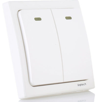 极速领普科技(linptech)智能开关自发电免布线K2U双开关双切无线