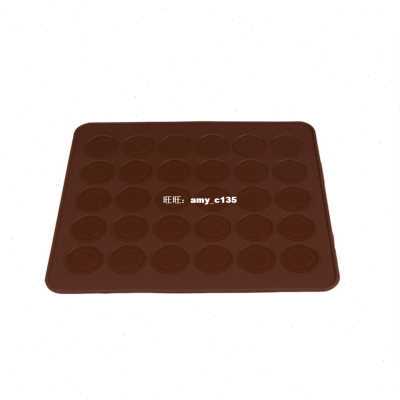 极速Baaking Mold Macaron Mat Pastry Sheet Muffin Tray Round