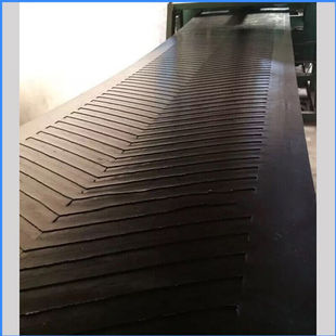 极速定制输送带输送带人r字防滑尼龙花纹环形橡胶传输带工业耐高