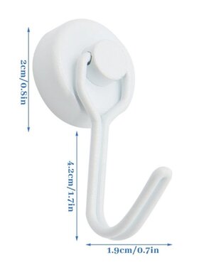 极速Metal Hanging Hooks 4 Pieces Magnetic WreathS Hangers Ro