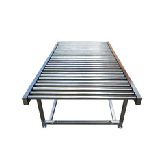 极速20a212021托2辊滚轮输送机输送带物流分拣流水线不锈钢动力滚