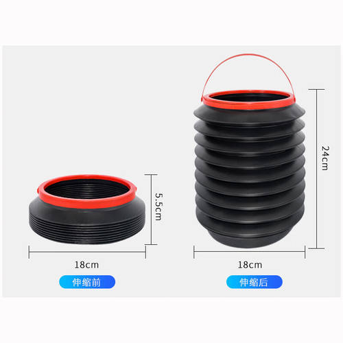 新品定制c折叠垃圾桶车载车内汽车专用户外可伸缩收纳前排后排厨