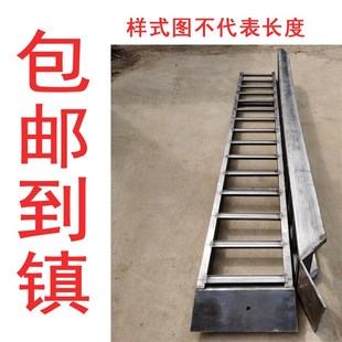 极速收割机锰钢爬梯久r保田沃得雷沃洋马星光龙舟下田上车桥梯
