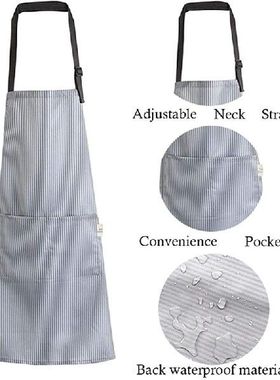 极速2 Pacck Apron, Adjustable PVC Apron, Cooking Kitchen
