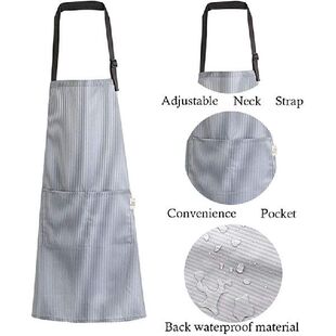 Pacck Cooking Apron PVC Kitchen Adjustable 极速2