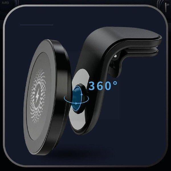 极速New 30W Magnetnic Car Wireless Charger Holder For Magsaf
