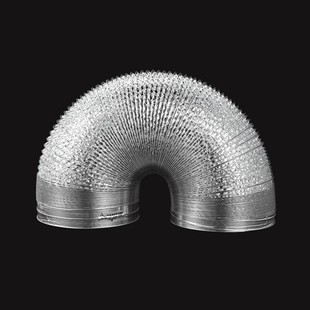 极速家用抽油烟机排烟管190mm铝箔通风排气K软管19cm排烟管道加长