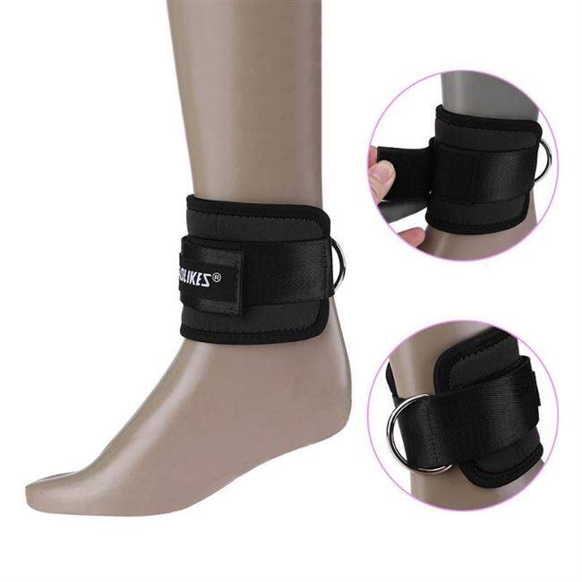 新品Ankle Strhap D-ring Multi Gym Cable Attachment Thigh Leg