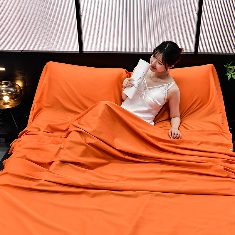 极速酒店隔离便携式宾馆旅游出差60E支长绒棉睡袋外出床单被套露