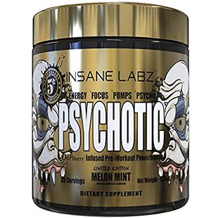 极速Insane Labz Psychotic Gold, High StiLmulant Pre Workout