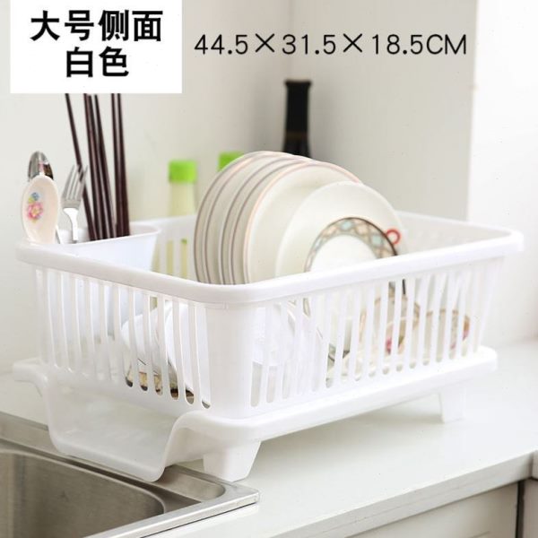 塑料碗筷碗架厨房层装碟餐具单大容量置物架收纳架盘滤水篮沥水篮