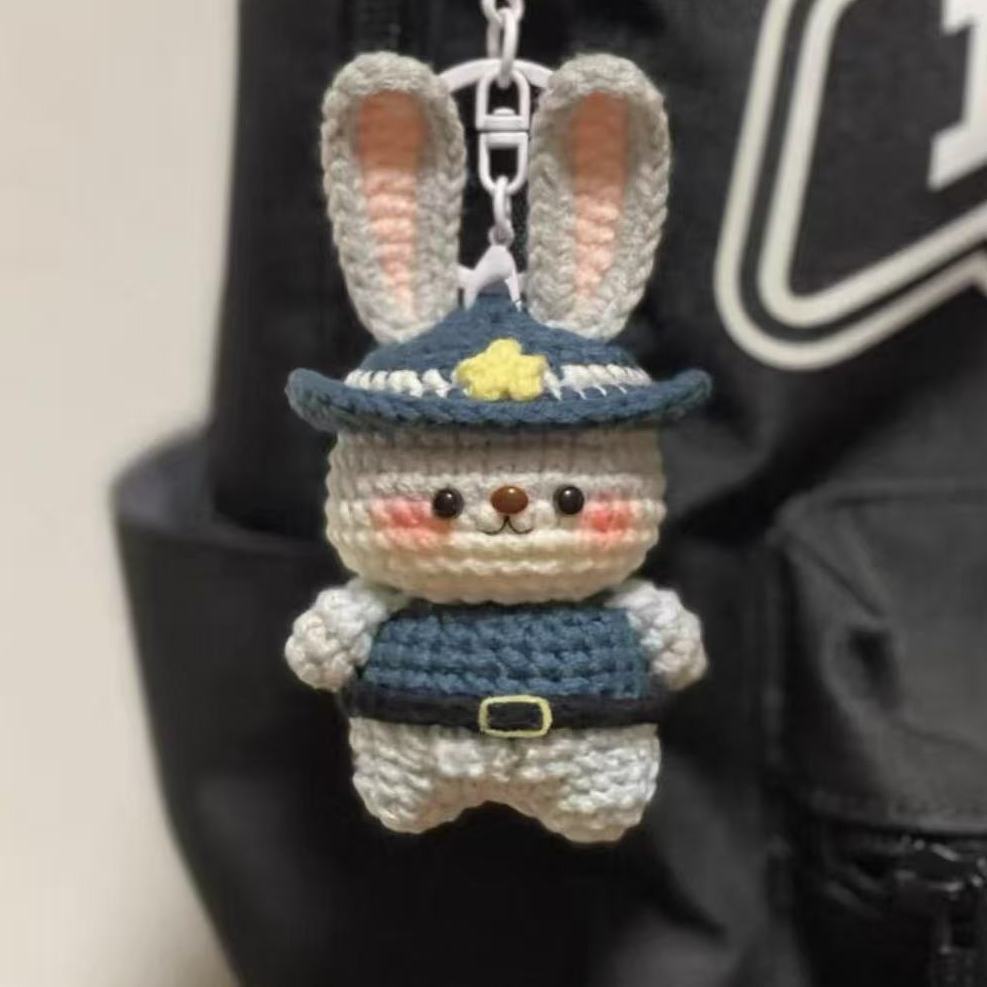 朱迪尼克可爱玩偶手工毛线材料包