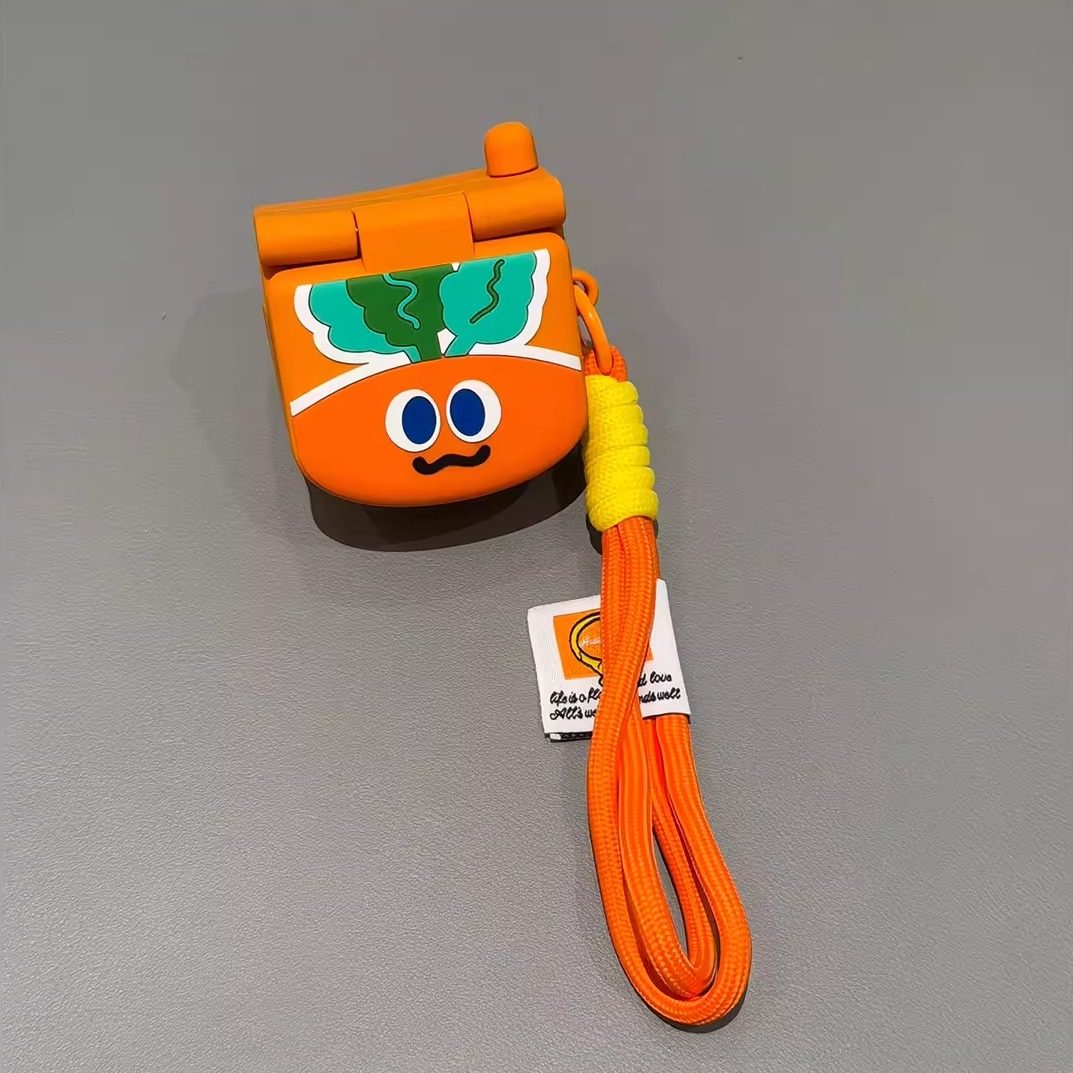 可爱胡萝卜大哥大耳机保护套适用苹果airpods pro3代耳机保护壳4代无线蓝牙硅胶2代防摔新款软壳3代华强北5代,3C数码配件,耳机保护套,淘宝优惠券,粉丝福利购,淘宝优惠卷