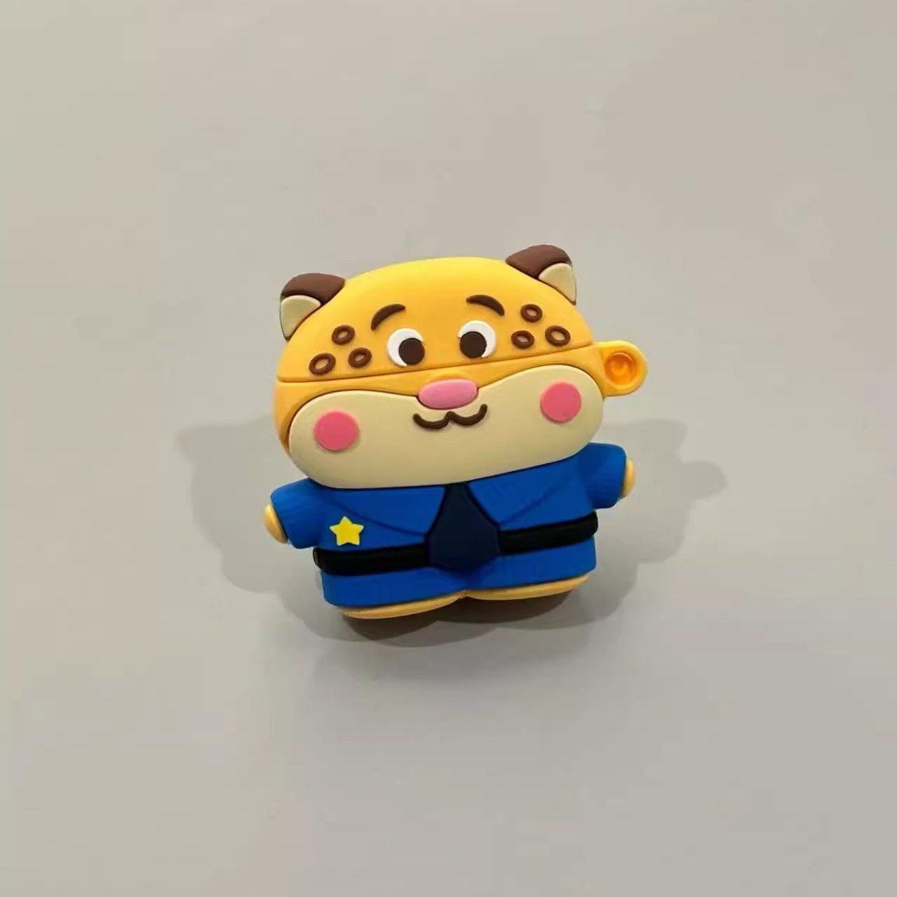 可爱卡通豹子警官适用苹果airpods耳机壳pro2代耳机保护壳小众3代华强北5代蓝牙耳机套4代防摔硅胶软壳保护套,3C数码配件,耳机保护套,淘宝优惠券,粉丝福利购,淘宝优惠卷