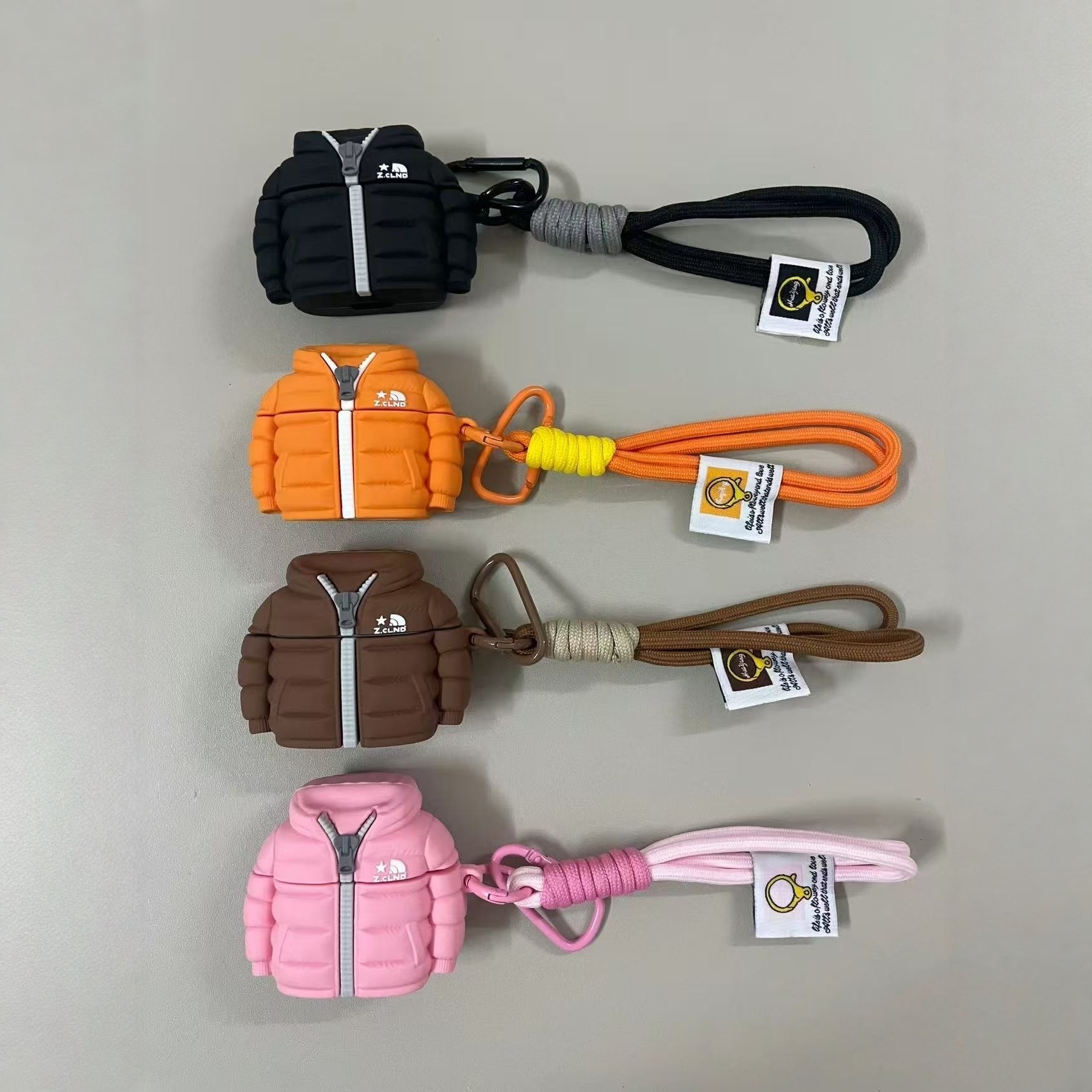 创意羽绒服保护套适用苹果airpods 4代耳机壳小众2代AirPodsPro3华强北5代蓝牙耳机套硅胶软壳耳机保护壳新款,3C数码配件,耳机保护套,淘宝优惠券,粉丝福利购,淘宝优惠卷