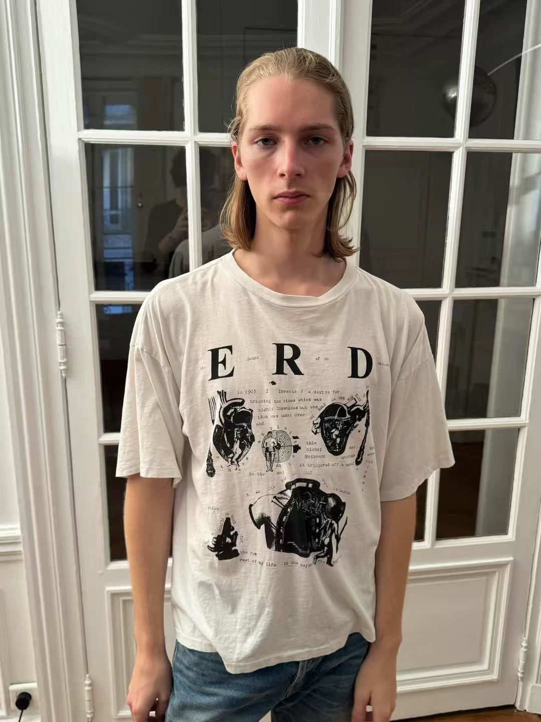 【In Stock】ERD 25SS  Print Tee