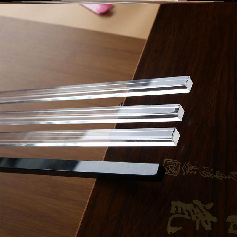 麻将牌尺家用水晶推牌尺雀牌理牌尺压克力麻将棍温州台湾麻将棒
