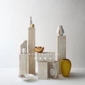 黄洞大理石毛面粗凿雕塑荒料原石地台摆件台底座基座落地立柱墩子