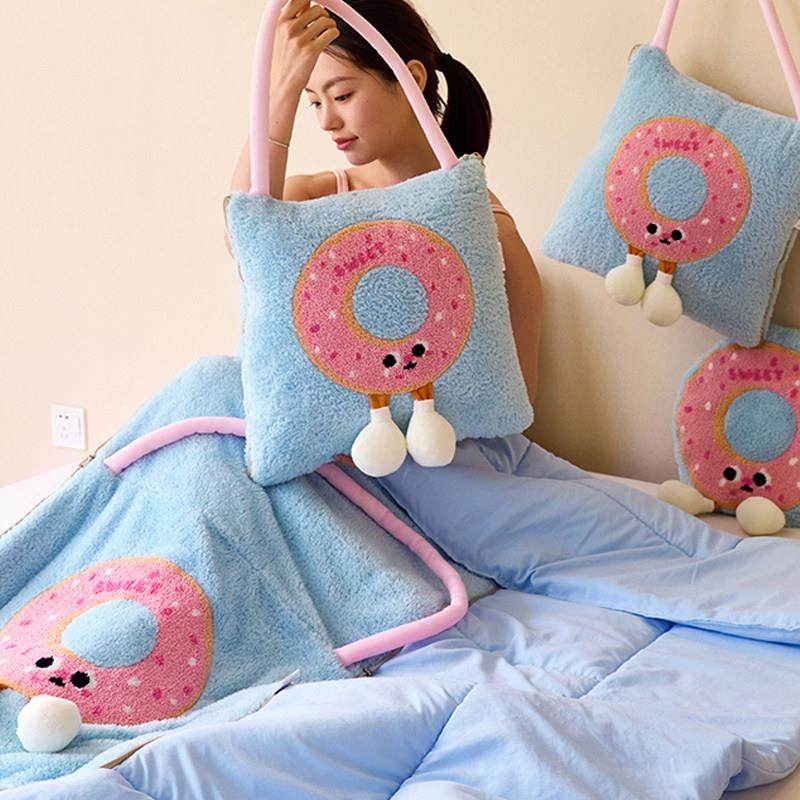 多功能抱枕被子两用二合一汽车靠垫办公室午睡毯子枕头空调夏凉被,居家布艺,抱枕被,淘宝优惠券,粉丝福利购,淘宝优惠卷