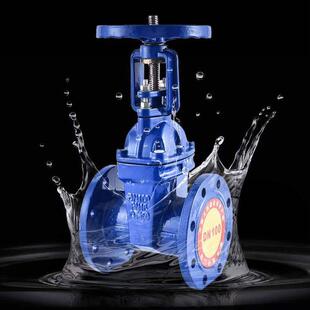 球墨铸铁法兰软密封开杆闸阀Z41X-16Q自来水系统开关弹性阀座密封