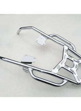 适用于 于DF150 HJ150-12后货架改装尾箱架后货架侧翻大脚踏配件