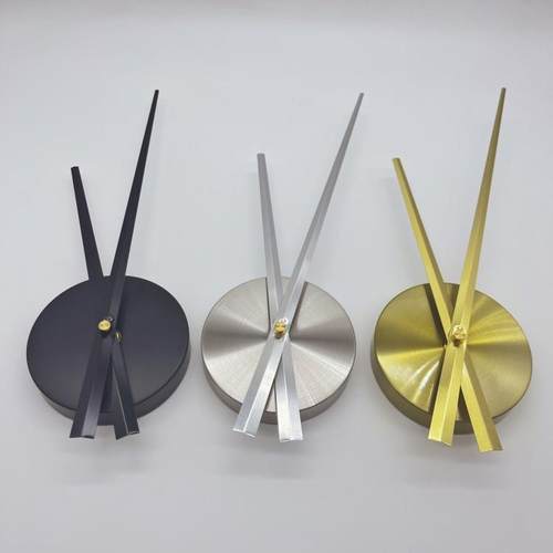 diy挂钟配件+机芯+指针创意表盘钟盘指针配件扫秒更换机芯免打孔