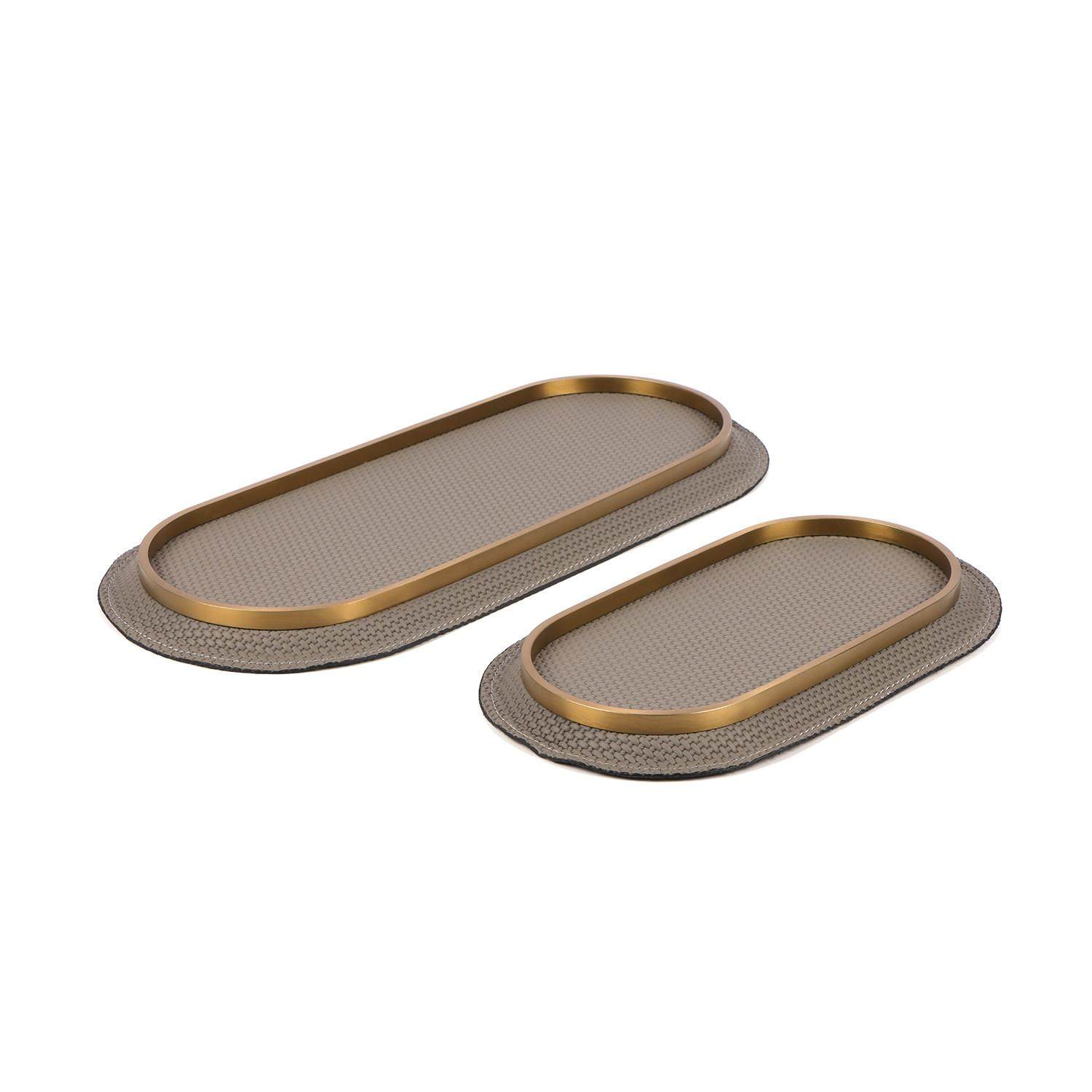 样板房间轻奢几何皮质金属托盘玄关桌面售楼处装饰品几何圆形摆件,家居饰品,香薰托盘,淘宝优惠券,粉丝福利购,淘宝优惠卷