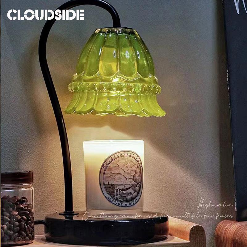 绿野仙踪铃兰香薰融蜡烛灯浪漫复古香氛融烛灯ins卧室床头灯无火