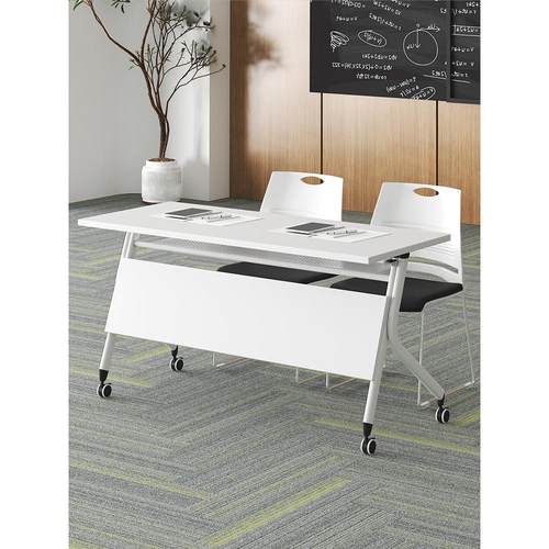 培训桌会议桌折叠可移动培训桌椅组合长条桌多功能会议桌办公桌子