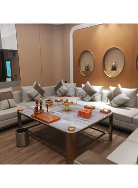 KTV摆台用品不锈钢包皮新款纸巾盒烟缸轻奢风格耐摔金属创意摆件