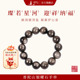 普陀山官方直发银曜石黑曜石手串男女款 本命年情侣素圌手链礼物
