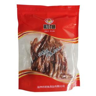 温州特产初旭酱鸭舌头生大条含袋500酒店冷盘腊鸭舌卤味散装年货