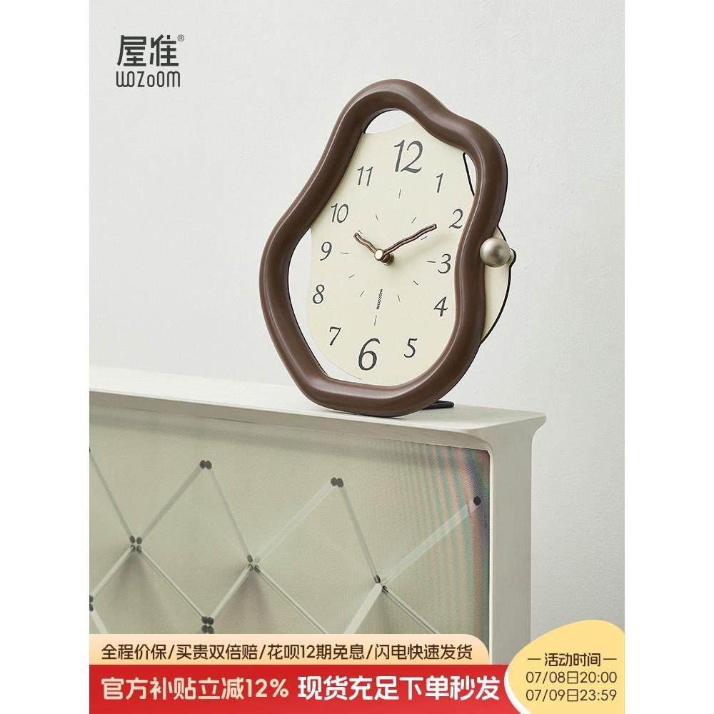 WOZOOM屋准客厅桌面摆件电视柜玄关创意座钟酒柜高级感轻奢装饰品,家居饰品,桌面摆件,淘宝优惠券,粉丝福利购,淘宝优惠卷