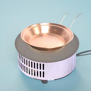 君耀商用火锅电陶炉圆形嵌入式一人一锅小火锅迷你蛋烘糕电陶炉子