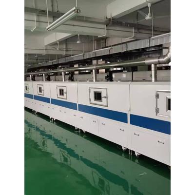 隧道炉烘干线特氟龙网带链板烤漆固化丝印五金烤箱智能高温输送机