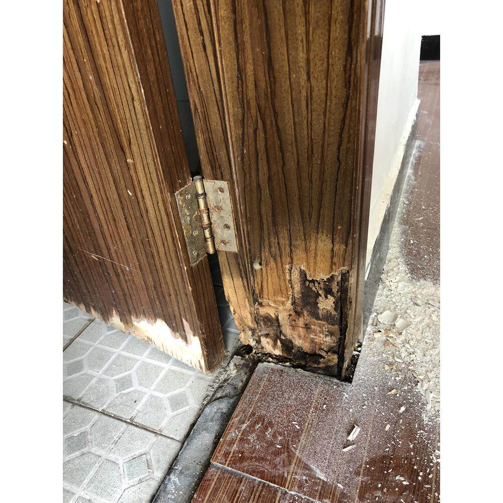 集运 门框泡水霉烂 卫生间门底部防潮 大洞填充修补材料