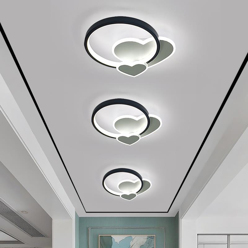 现代简约过道灯走廊灯LED入户玄关门厅楼道阳台创意衣帽间吸顶灯