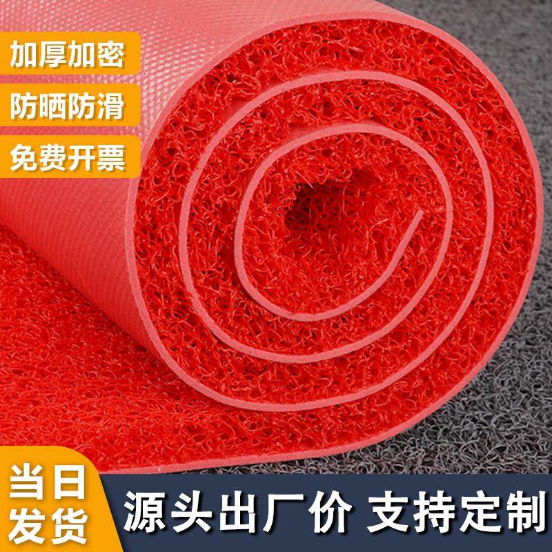 塑料丝圈地垫商用迎宾地毯门口室外入户进门红地毯防水防滑垫脚垫,居家布艺,地毯,淘宝优惠券,粉丝福利购,淘宝优惠卷