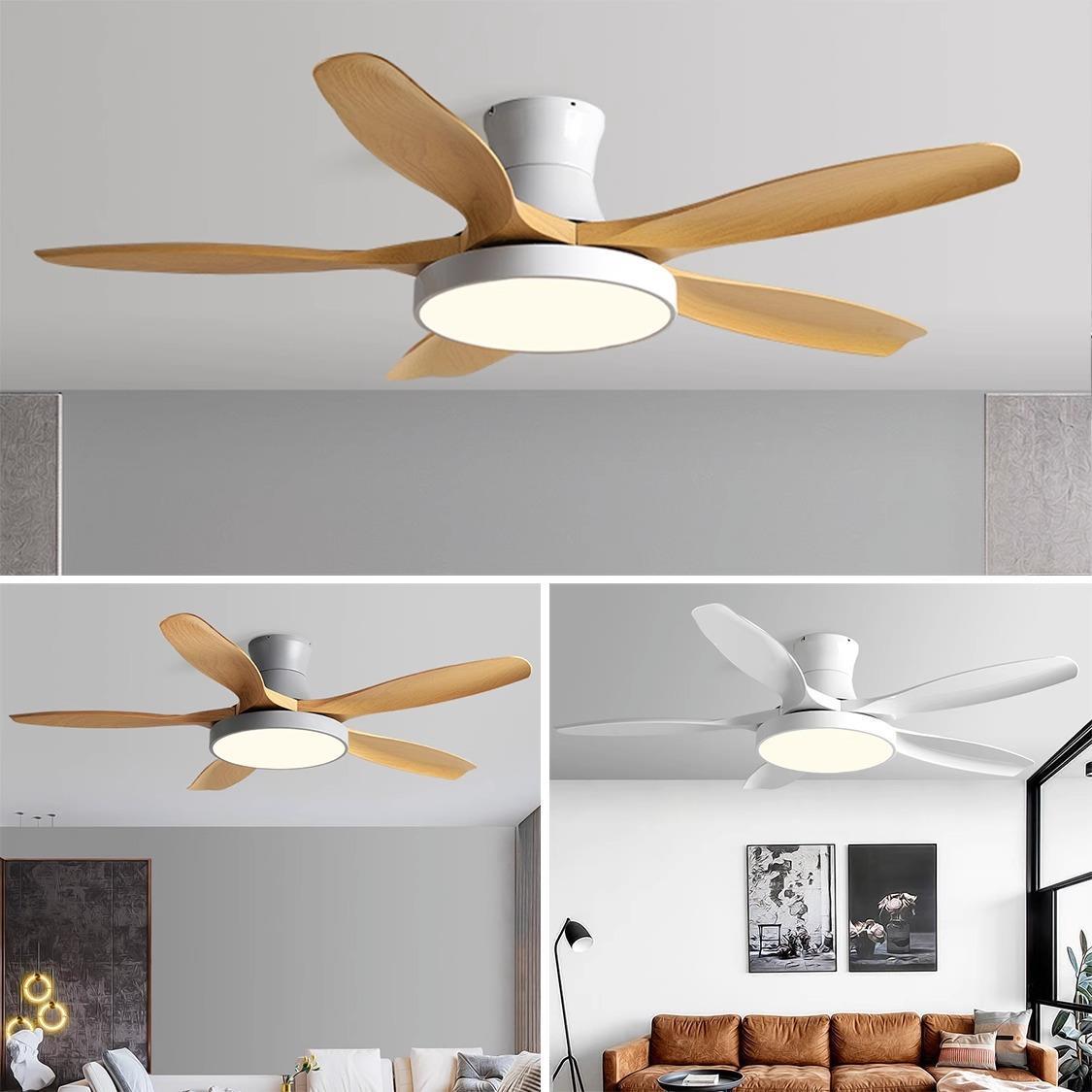 全光谱护眼风扇灯餐厅客厅家用吸顶吊扇灯年新款带电风扇吊灯