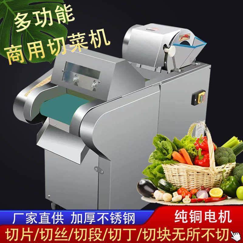 多功能切菜机商用不锈钢食堂660养殖剁丝丁片段土豆葱辣椒韭菜机