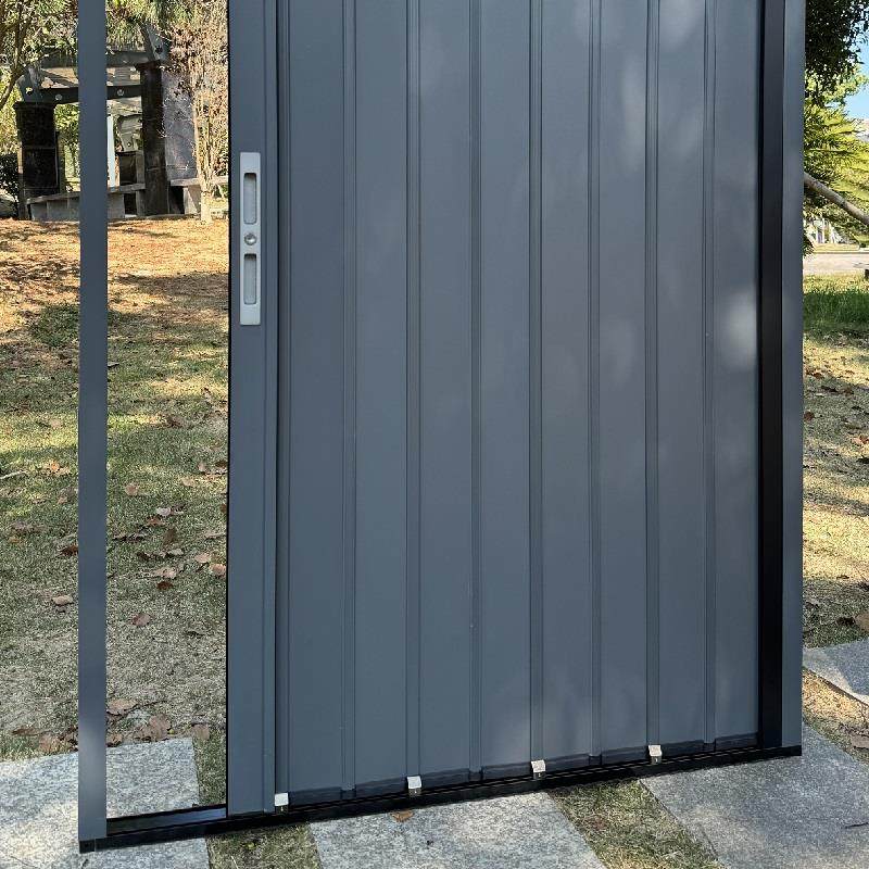 定制折叠推拉式铝合金移门室内隔断帘厨房推拉门阳台卫生间可拆洗