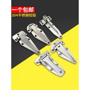 HGS-14282不锈钢铰链 烤烘箱 重型折页蒸柜冷库 弹簧自动回位合页