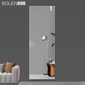 伯仑无框穿衣镜壁挂贴墙粘墙全身镜家用舞蹈大镜子衣柜试衣镜定制