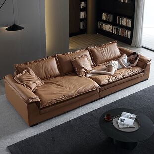 新款轻奢极简科技布艺沙发客厅小户型简约现代家用直排三人位沙发