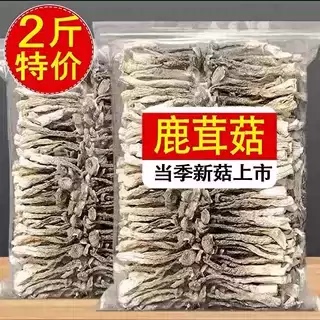 鹿茸菇干货500g包邮鹿茸菌鹿茸菇非特级云南特产香菇脆脆菇煲汤材
