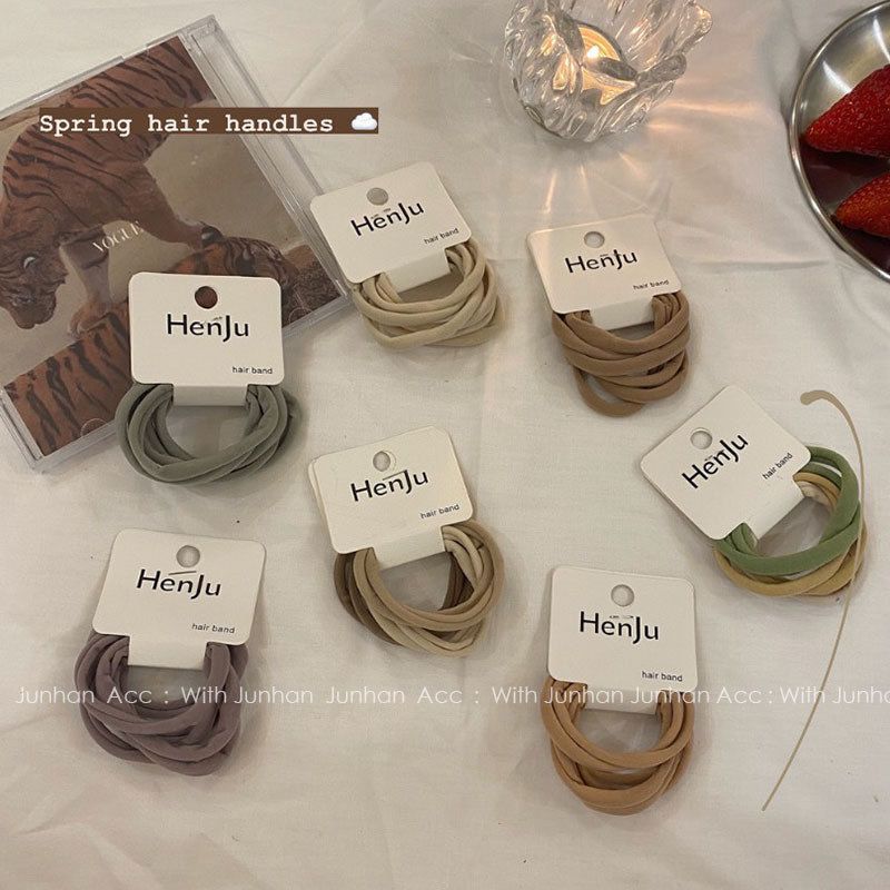 几何图形发饰高弹力根装少女发圈