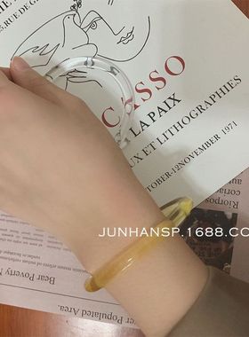 手镯细戴款精致女叠树脂戴手链