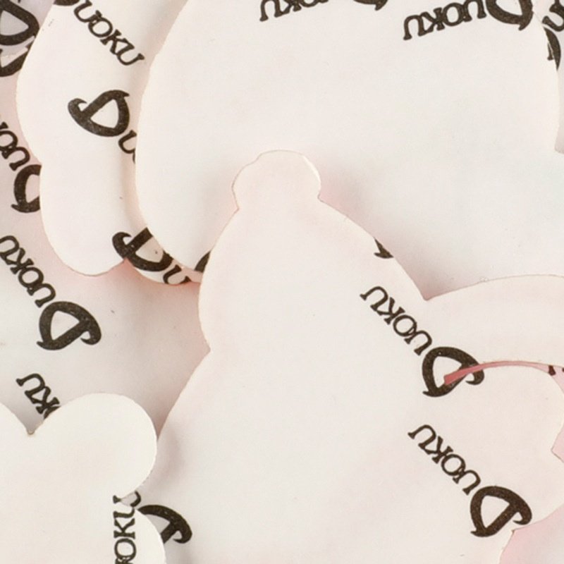 工厂直销卡通有趣可爱动漫动物自粘款DIY手机壳水杯服装刺绣布贴