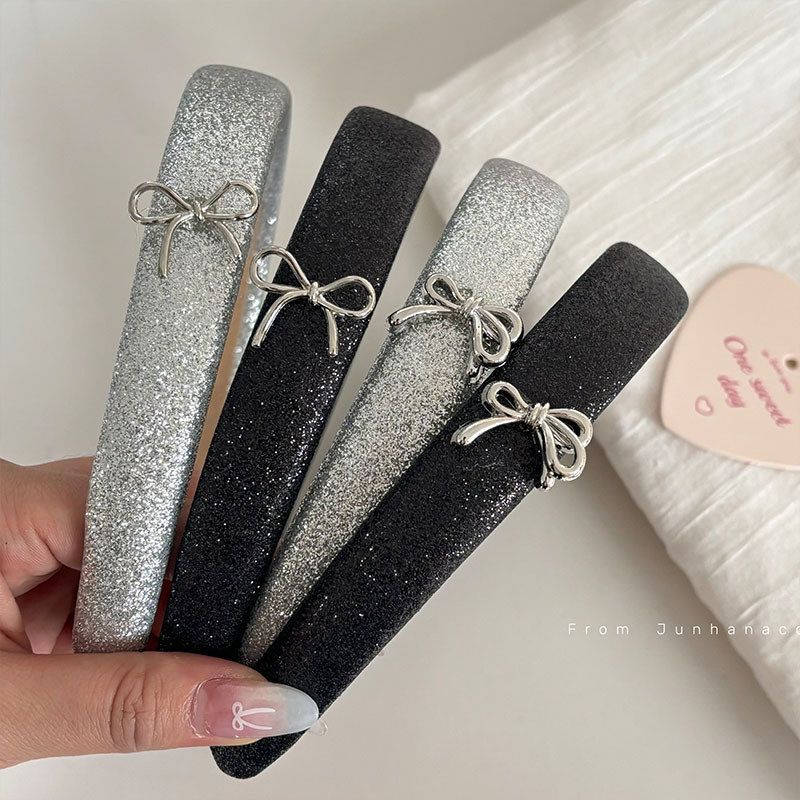 发箍金属压发蝴蝶细闪发卡发饰